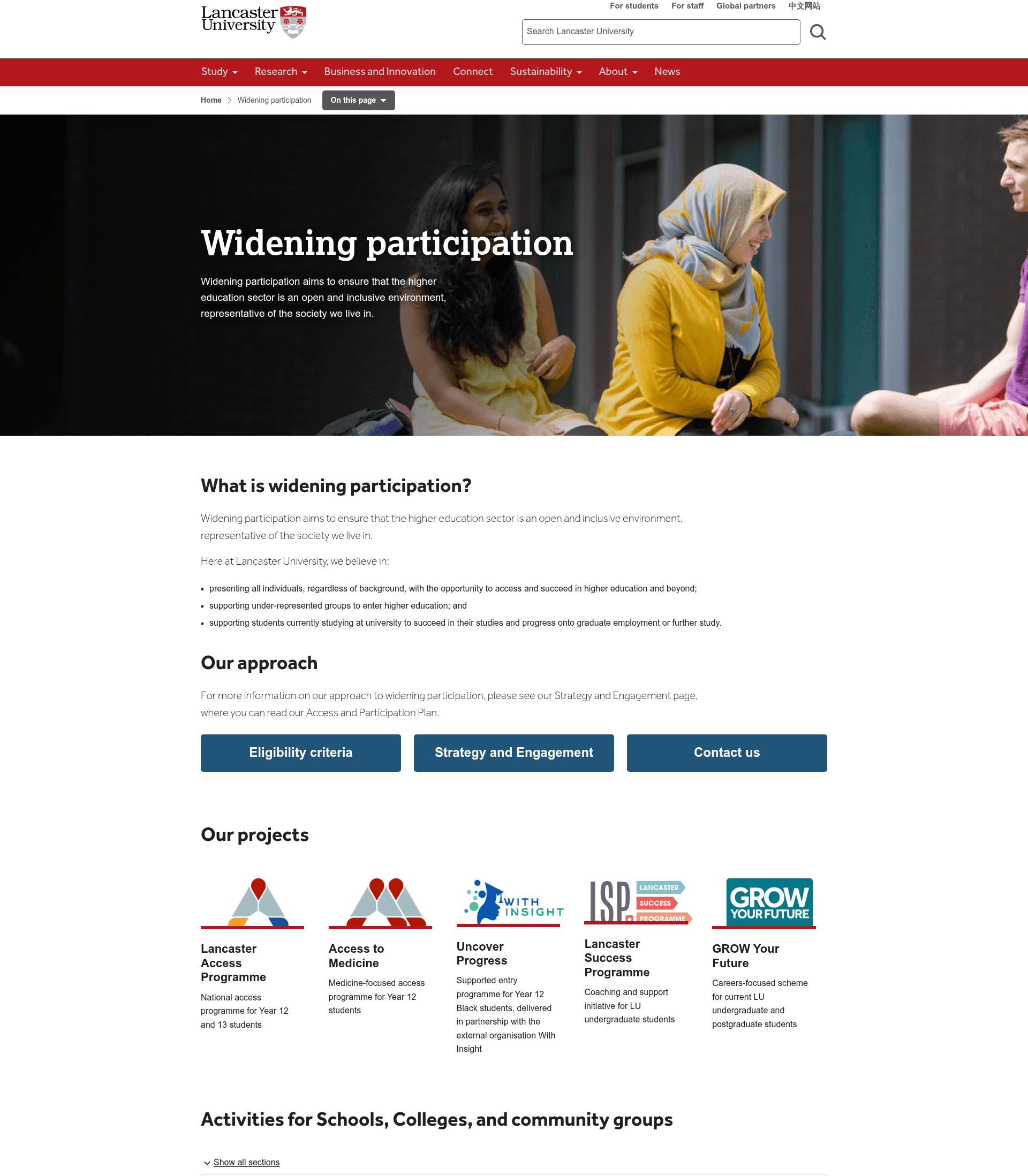 marketing higher ed to under 16-lancaster