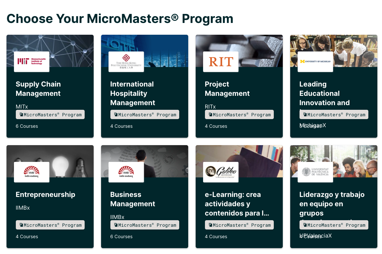 micromasters programs at edx