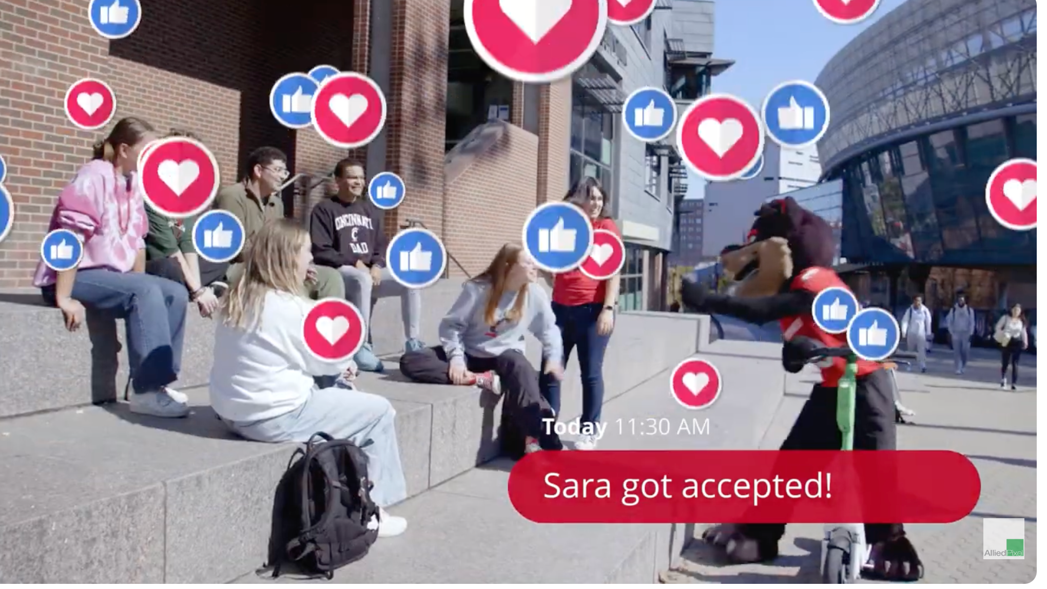 personalized videos using AI-higher ed