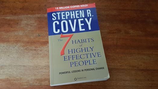 Image of Stephen R. Covey's book cover for 'The 7 Habits of Highly Effective People'