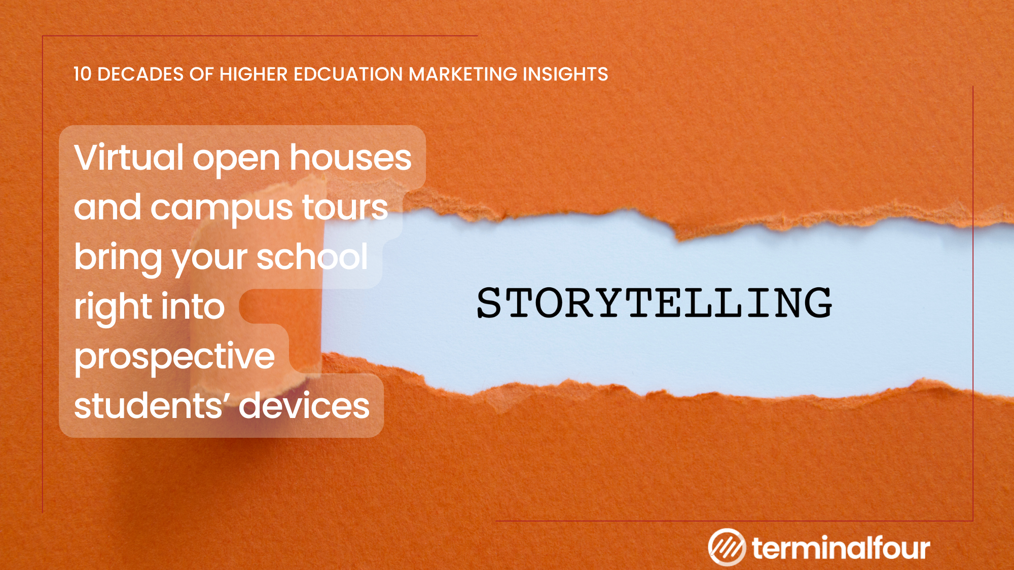 storytelling higher education marketing