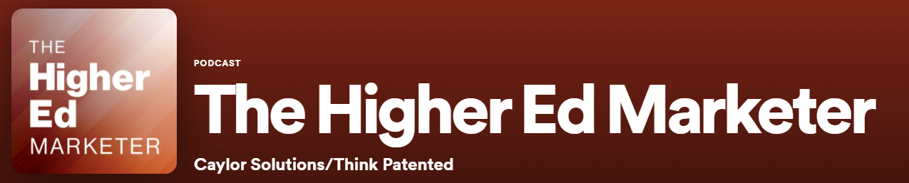 The higher ed marketer