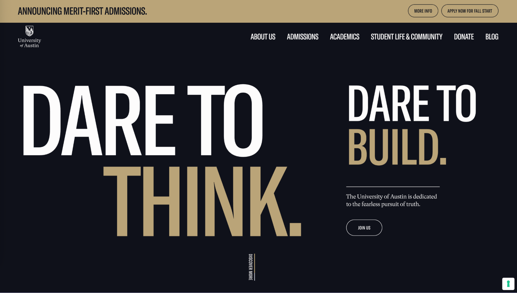 university sites that are different