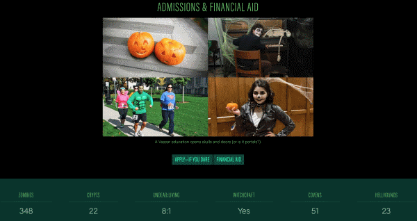Vassar College 2018 Screenshot 2